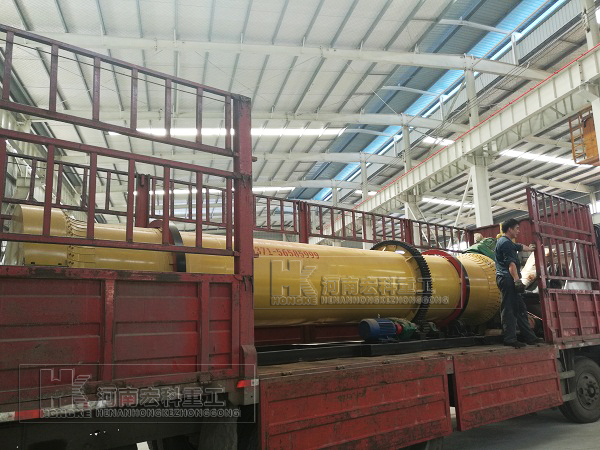   福建的用戶，你采購(gòu)的雞糞烘干機(jī)已發(fā)貨，請(qǐng)注意查收